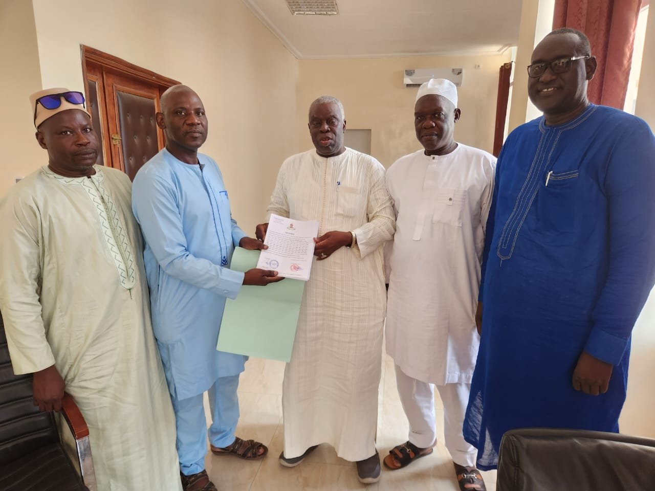 Signature protocole partenariat Tivaouane La Tigianiya