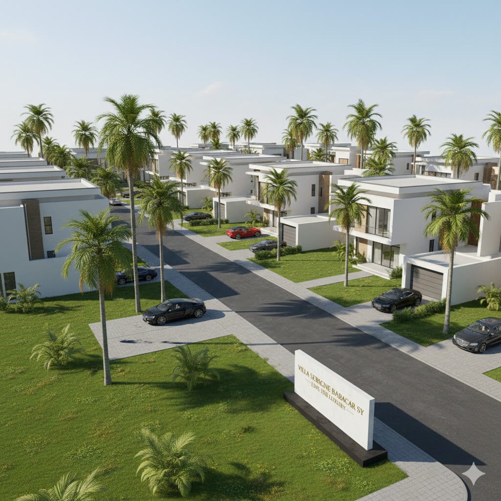 Maison projet immobilier Cité de la Diaspora Tivaouane