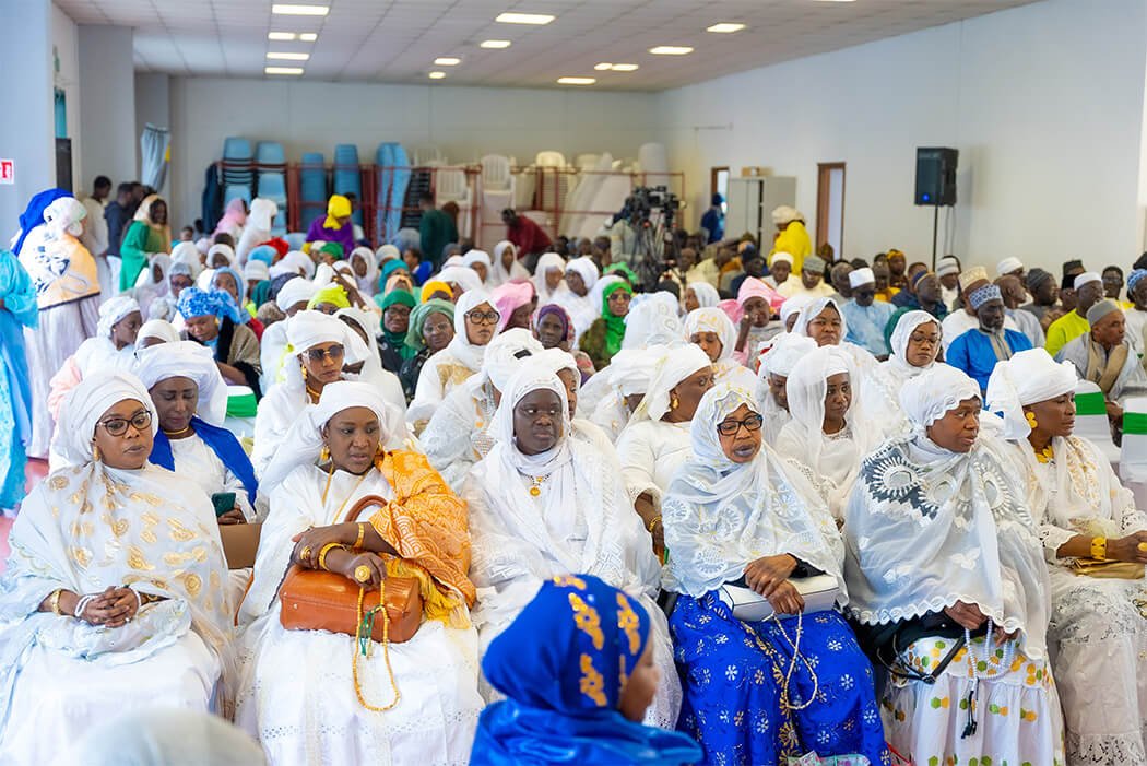Membres du groupement Liguéyeul Mame Fawade Welle en Italie
