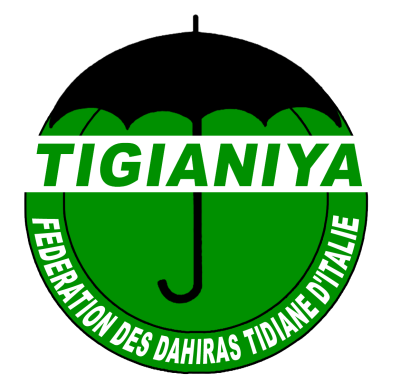 Logo Fédération des Dahiras Tidiane d’Italie La TIGIANYA