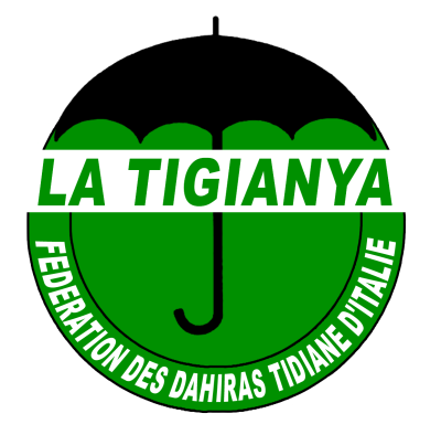 Logo Fédération des Dahiras Tidiane d’Italie La TIGIANYA